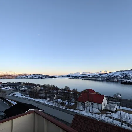 شقة Loftsleilighet,havutsikt,balkong,gratis Parkering ترومسو