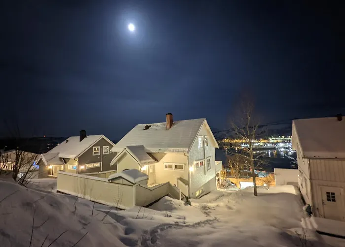 Loftsleilighet,havutsikt,balkong,gratis Parkering *